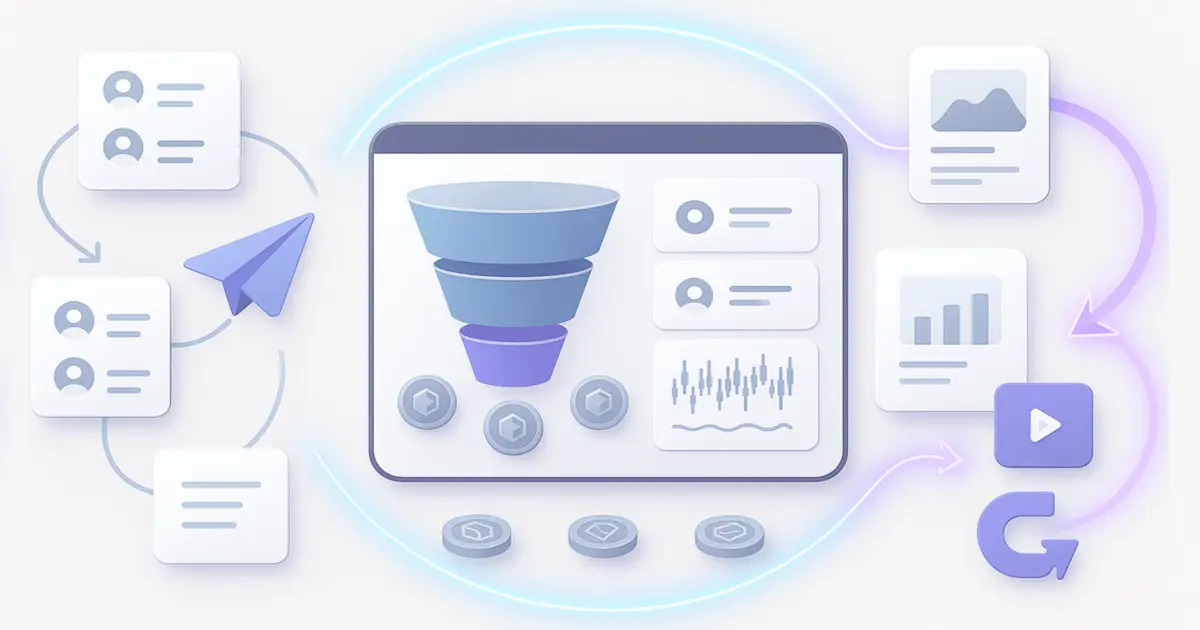 Crypto Project Lead Generation 2025: Outbound + Inbound Engine with LaadGenCrypto Crypto project lead generation in 2025—Outbound and Inbound flows converging into a unified LaadGenCrypto dashboard